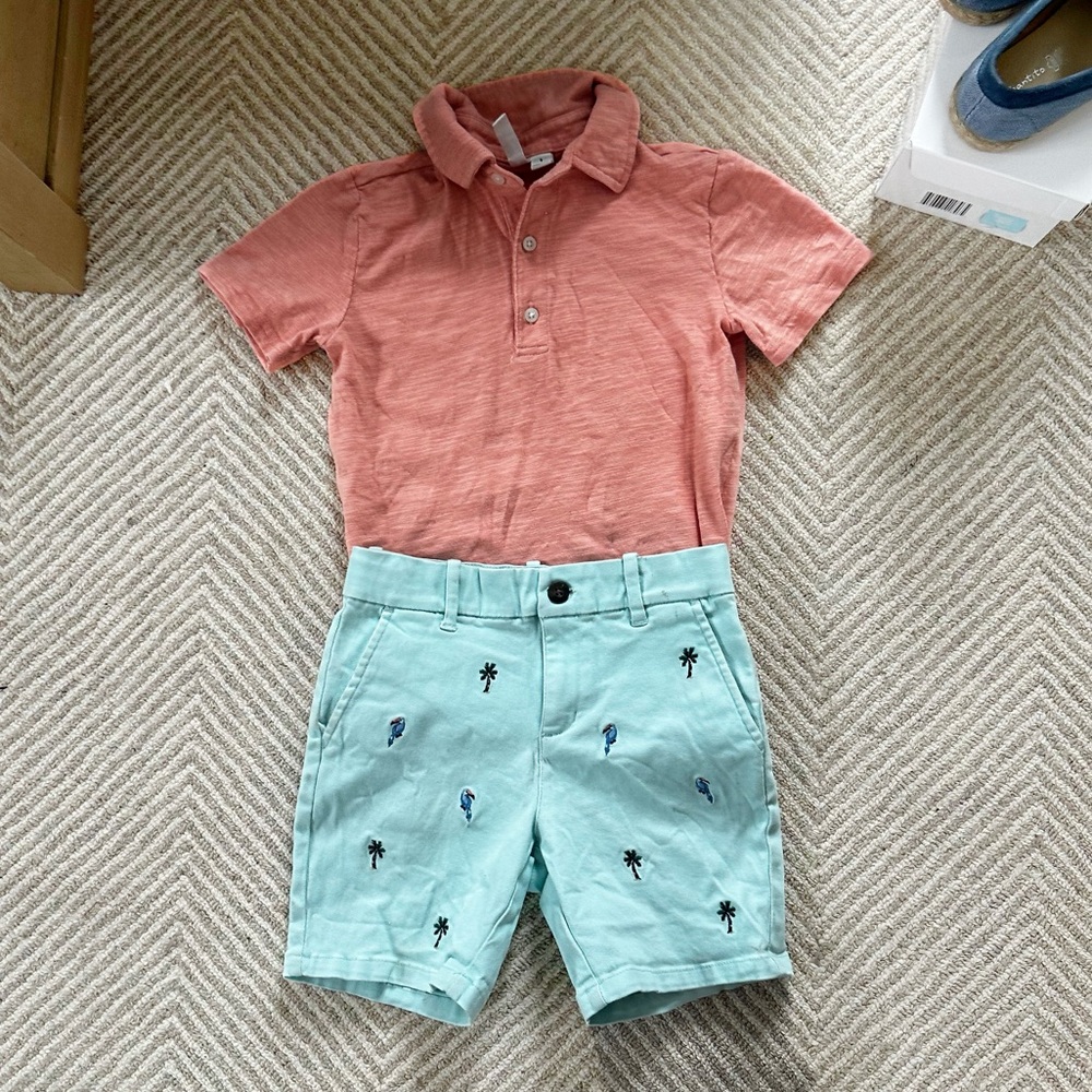 Janie and Jack Adorable boys summer outfit !